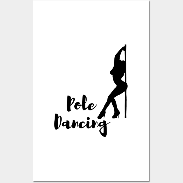 Pole Dancing Wall Art by Liniskop